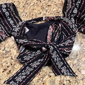 Anthropologie Embroidered Top